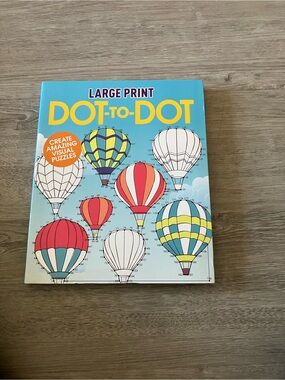 3/$15 Large Print Dot-to-Dot Puzzle Book